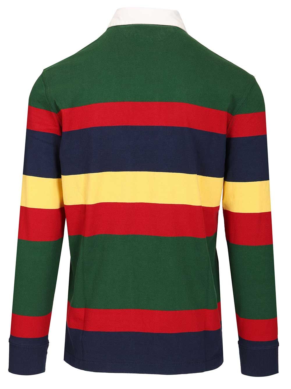Polo Ralph Lauren Striped Rugby Shirt Sweatshirts - Multicolor | 096f071e85d76dc218f0446d314efbcf927a0b84