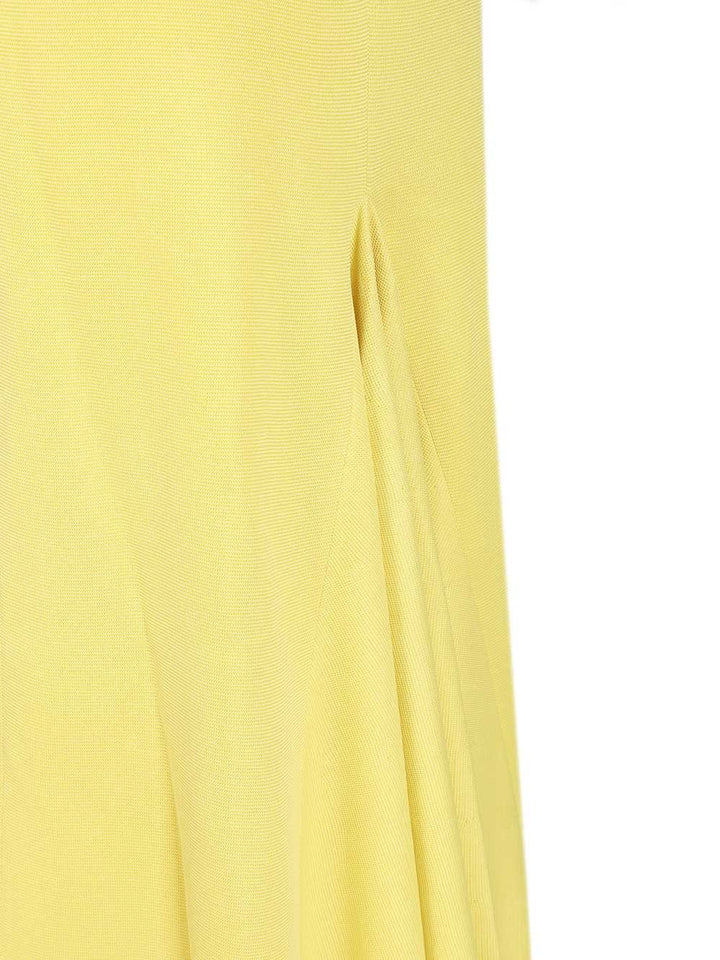 Jacquemus La Robe Maille Maxi Dress Dresses - Yellow | 2769653689de56b8526f8dbe14d5a0e43d707a40