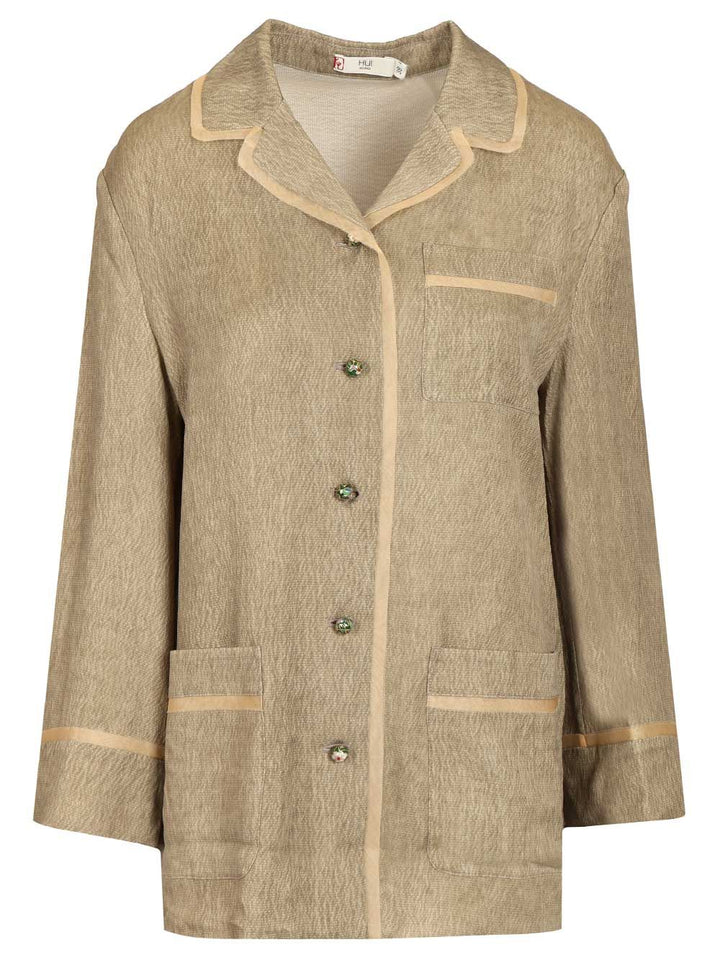 Hui Margherita Shirts - Green | cedb8576688ced0c6825153e224a5b3a64d8d96d
