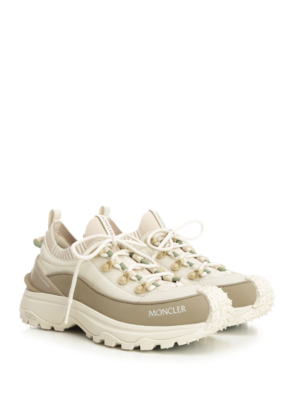 Moncler Trailgrip Lite3 Sneakers - Beige | 40f5855957ec6d710944692988203e670488e9c8