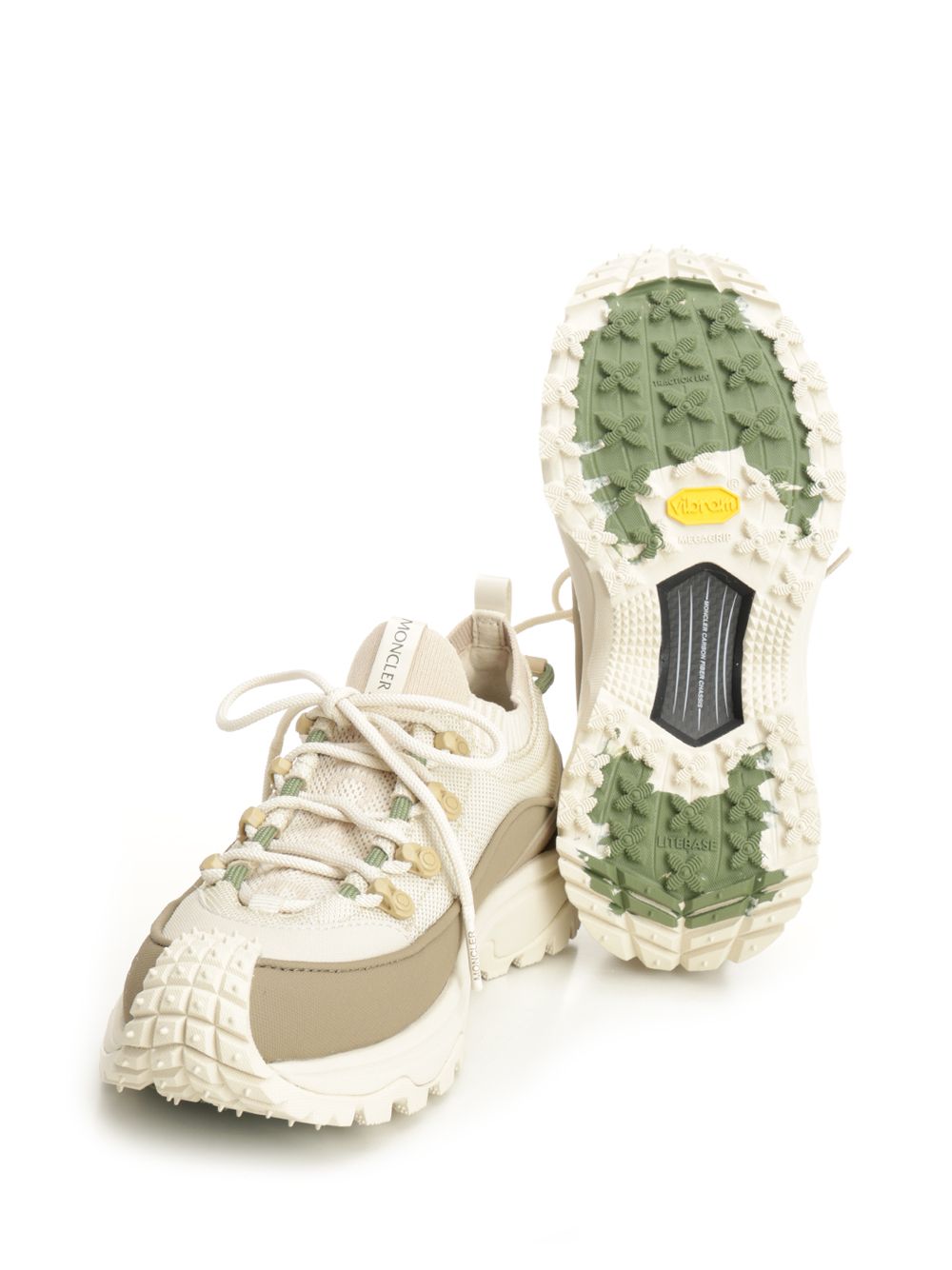 Moncler Trailgrip Lite3 Sneakers - Beige | 5ae5fae1ba792bb8930df7256631f8df47fed9e5