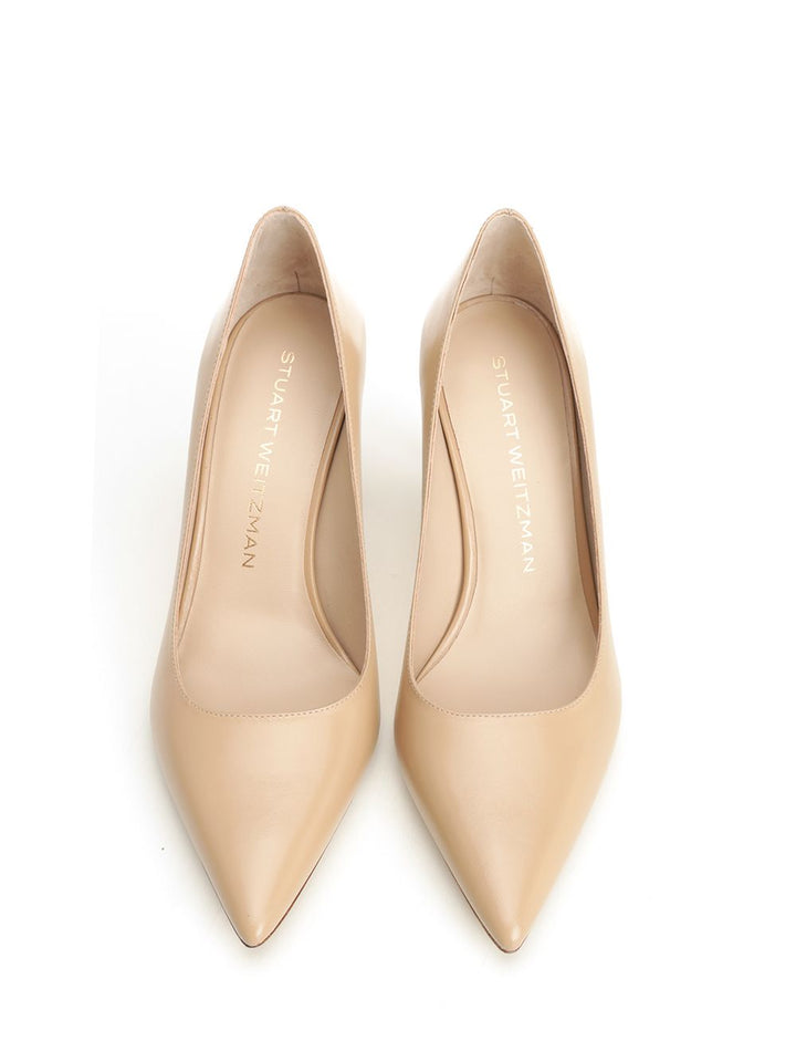 Stuart Weitzman Stuart Power 85 Pumps - Beige | 4f2c21c55a53db1a62122c7384e57736ad03f9fa