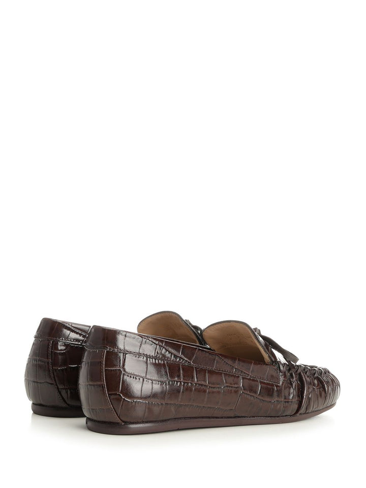 Stuart Weitzman Britt Bow Scarpe basse - Brown | 536db5ce1b91038dc2ac0fe2dde99d2e88b21622