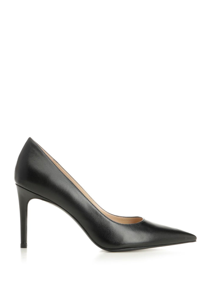 Stuart Weitzman Stuart Power 85 Pumps - Black | f33a096dbc8a2db6991b49c7f0517ff11e730d80