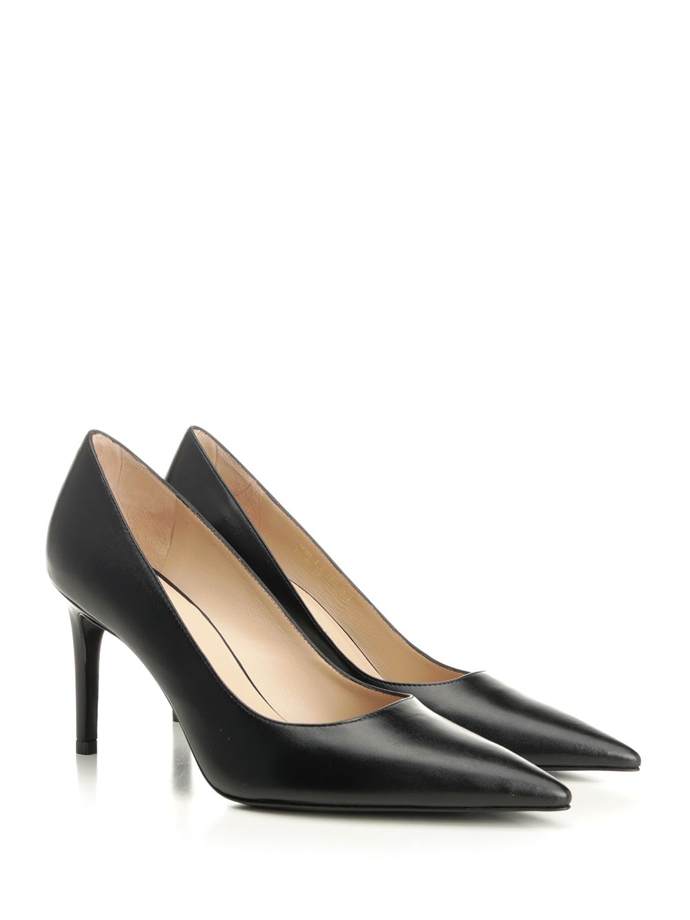 Stuart Weitzman Stuart Power 85 Pumps - Black | e5a5953ae1643bb979810c070f3baecd405f5db2