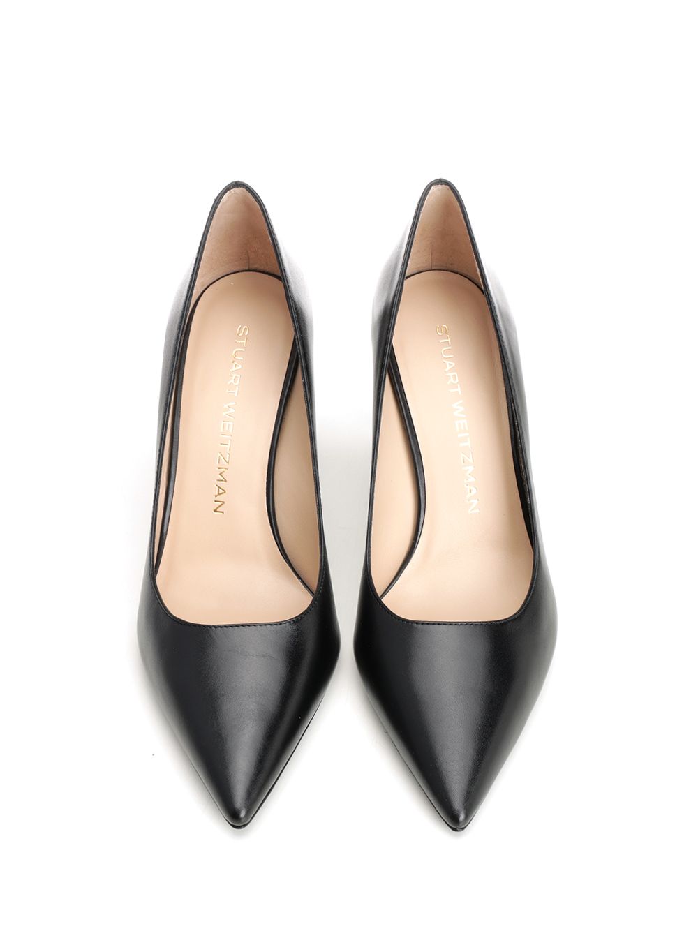 Stuart Weitzman Stuart Power 85 Pumps - Black | 64d7c3276644a9a25367bb93d54fcb2caaf10d61