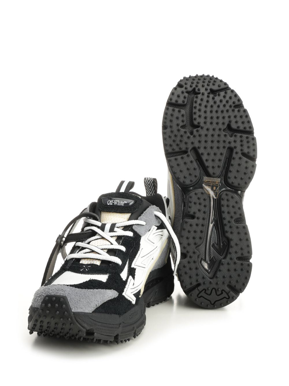 Off-White Be Right Back Suede Sneakers - Grey | 5cacf7435b6c9c1d4f56452cc782e2bb6bd4c7aa
