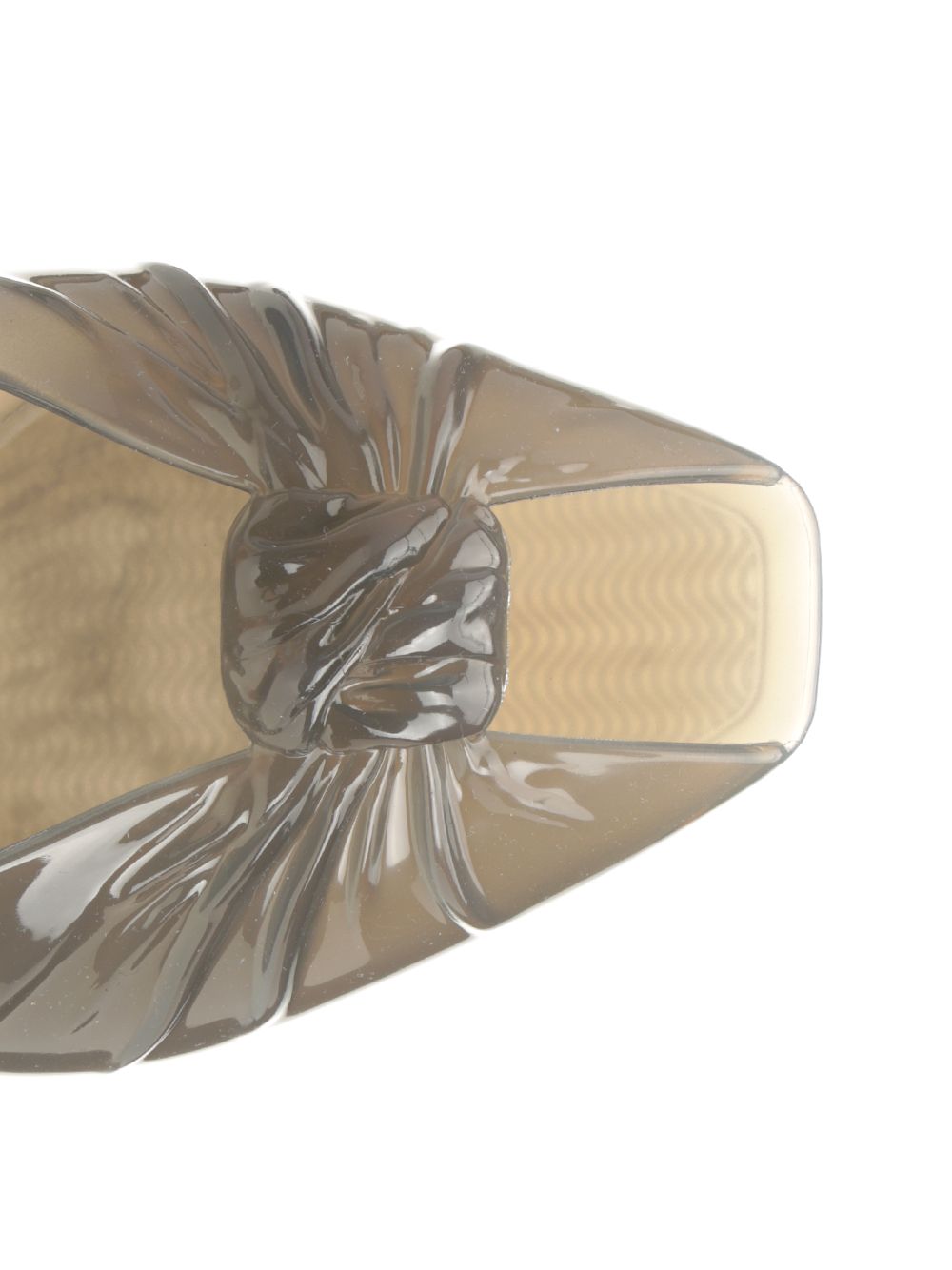 Chloe' Chloé Jelly Mules Pumps - Grey | 64813ac4aa4fb2dd6a59cf536723155ae93196f0
