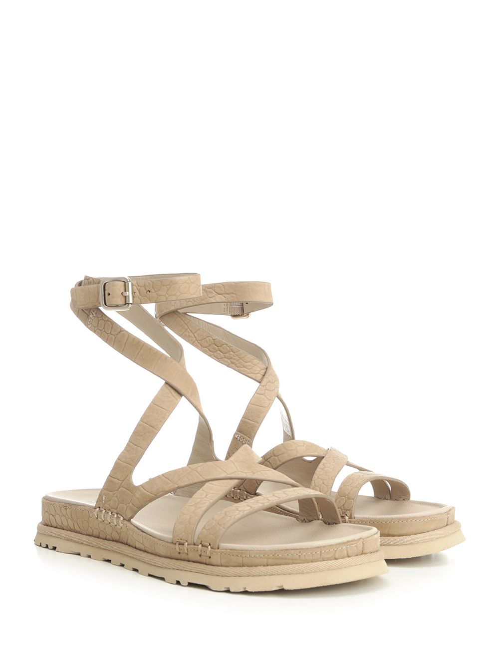 Ugg Goldengaze Sandals - Beige | 5dcd46e0b77a573cd7fc62b39a5d28ac37bfc7a2
