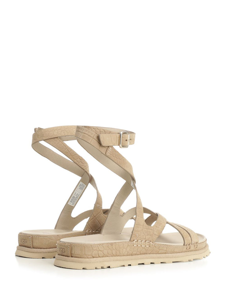 Ugg Goldengaze Sandals - Beige | 9dd2a521fd9a4016a4ee6c0333b91926c633f64d