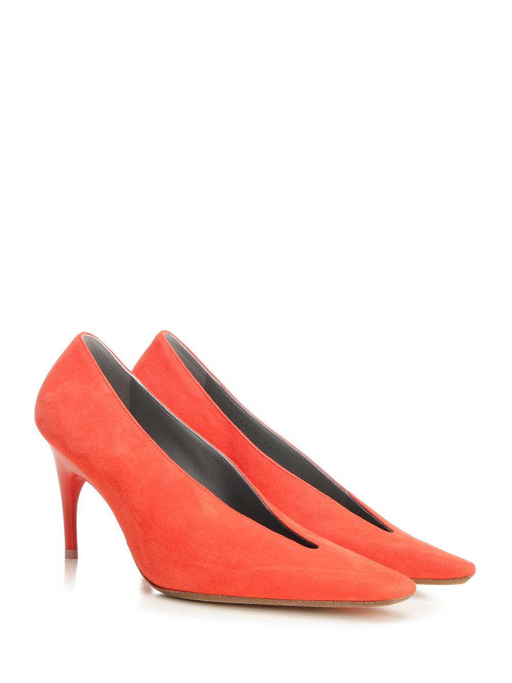 Balenciaga Duchesse Décolleté Pumps - Red | 4273ce9ca71ea785258075ba9306dec58436f9c7