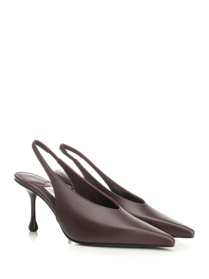 Jimmy Choo Isa 80 Pumps - Bordeaux | 1d516d4006ac53b8f2fe02802afefdf7e11b822a