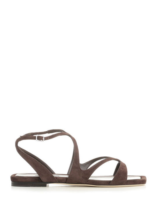 Ayla Flat Sandals Brown
