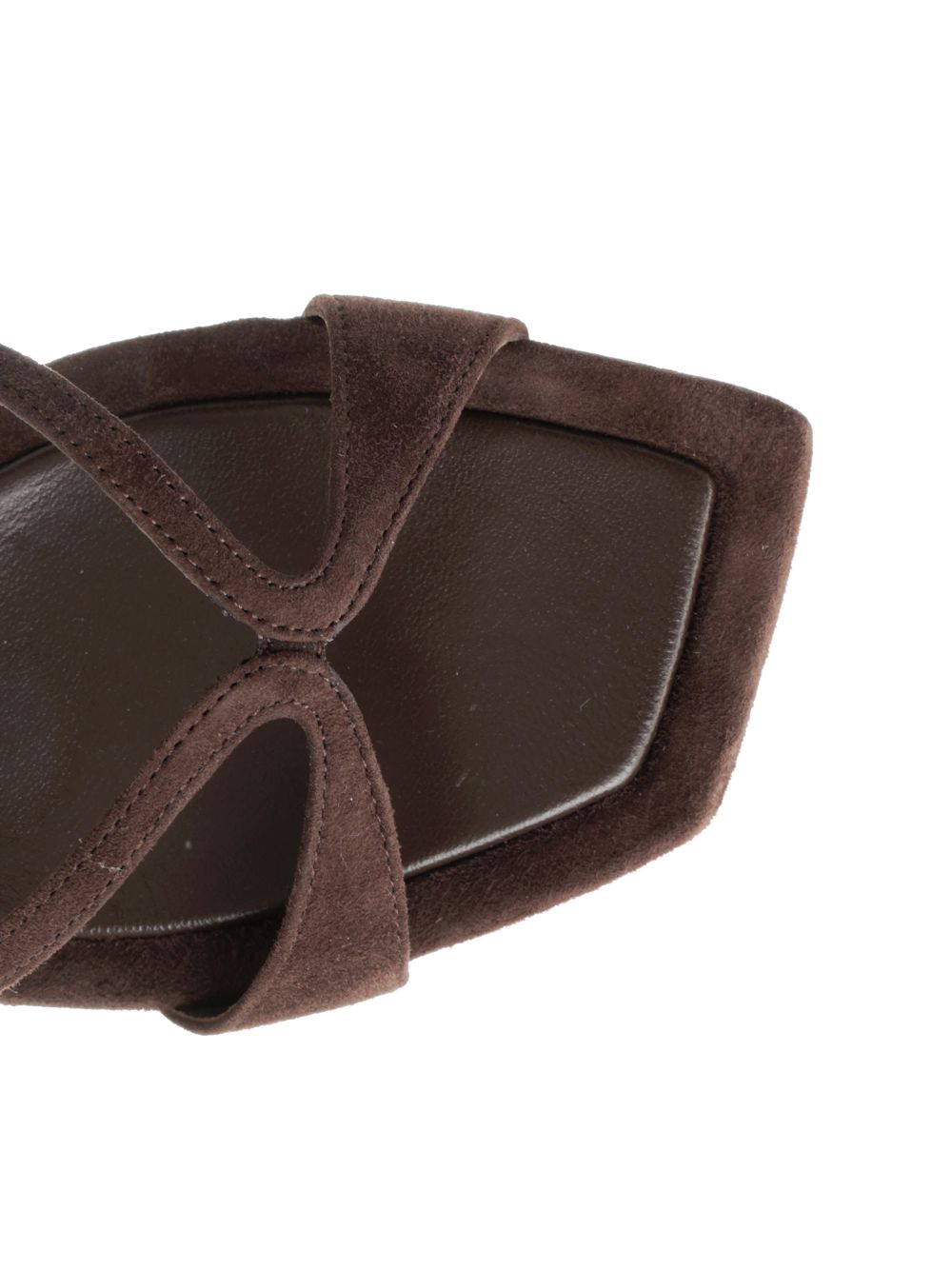 Jimmy Choo Ayla Flat Sandals - Brown | 81b54e5a60be025f0868857839c5e5dab23fdb43