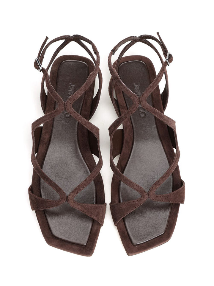 Jimmy Choo Ayla Flat Scarpe basse - Brown | 923ea17c622a798f77178327a162fb0da19b2601