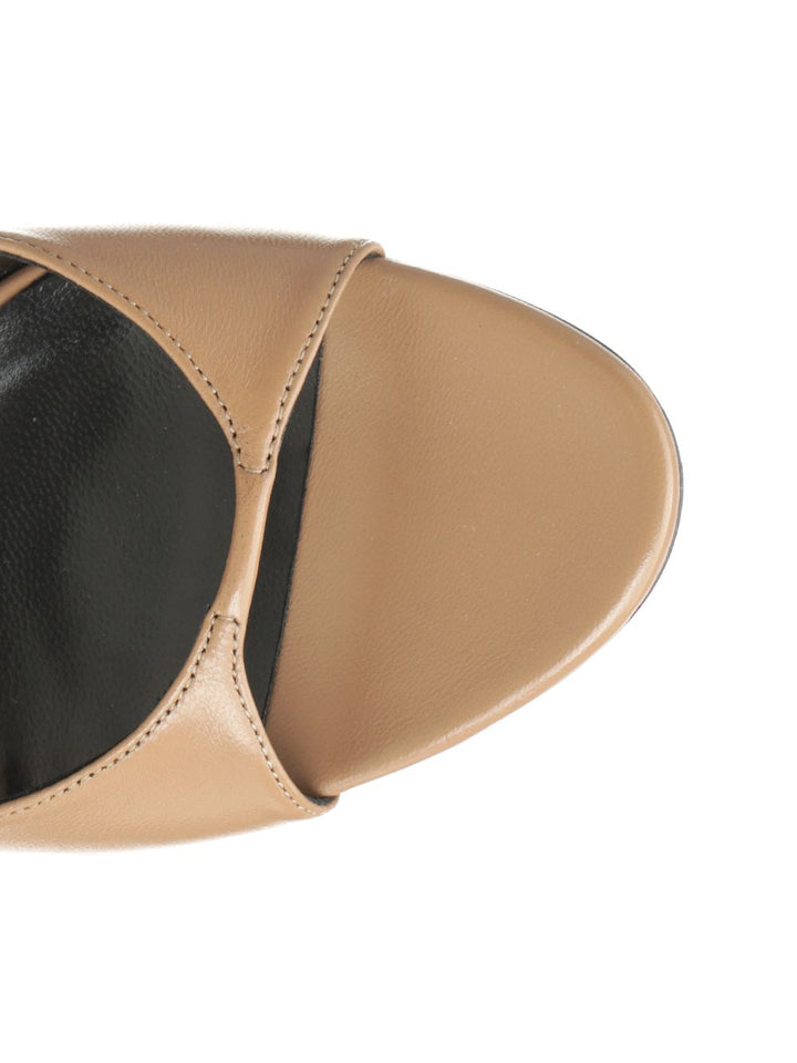 Jude Haze Sandal In Leather Sandals - Beige | 62e1b45b8b008e69f2d5cfbe1ff91209c6b1e79a