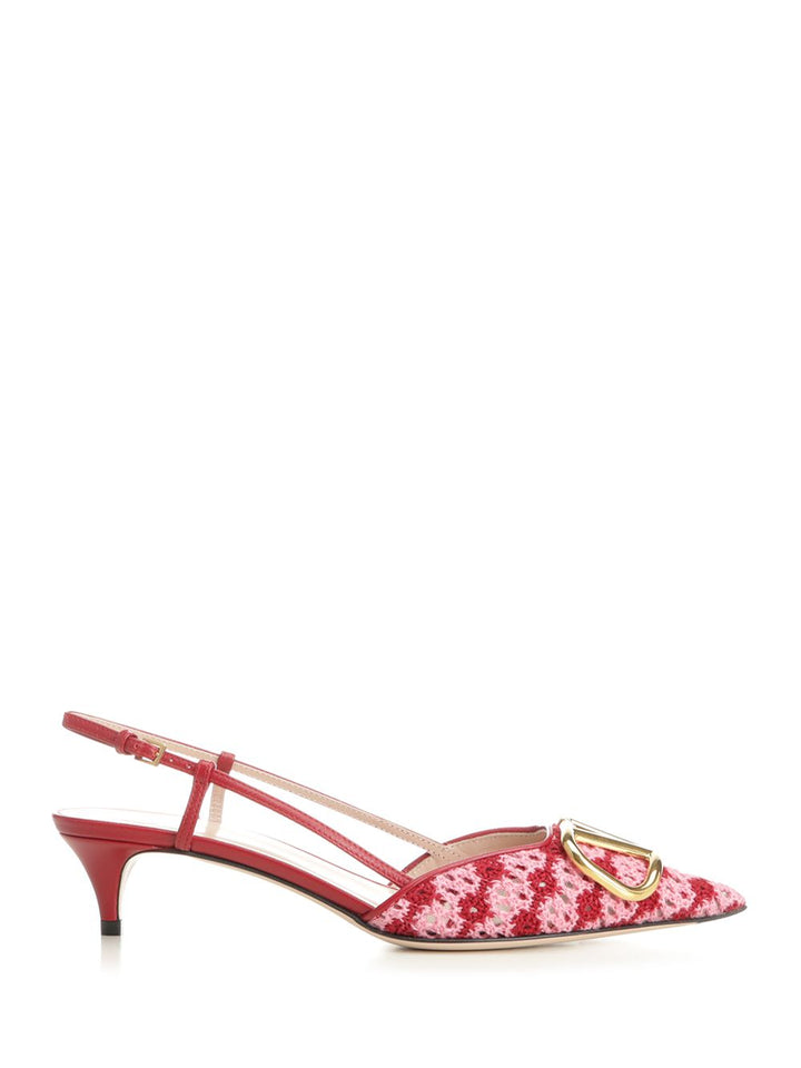 Valentino Garavani Vlogo Sandals - Multicolor | 66e05bf7d68ce6ba97ae6b2811c0b9223d54000d