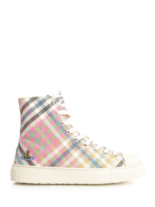 High-Top Plimsoll Sneakers Multicolor