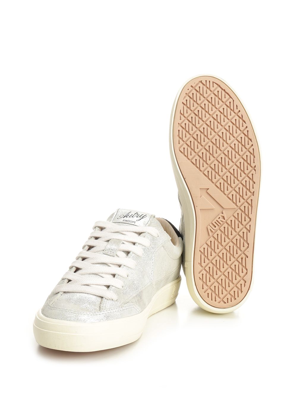 Autry  Windscape Low  Sneaker Sneakers - Silver | 8e6238396d7b73ad688ab34bd28709cb5d620e25