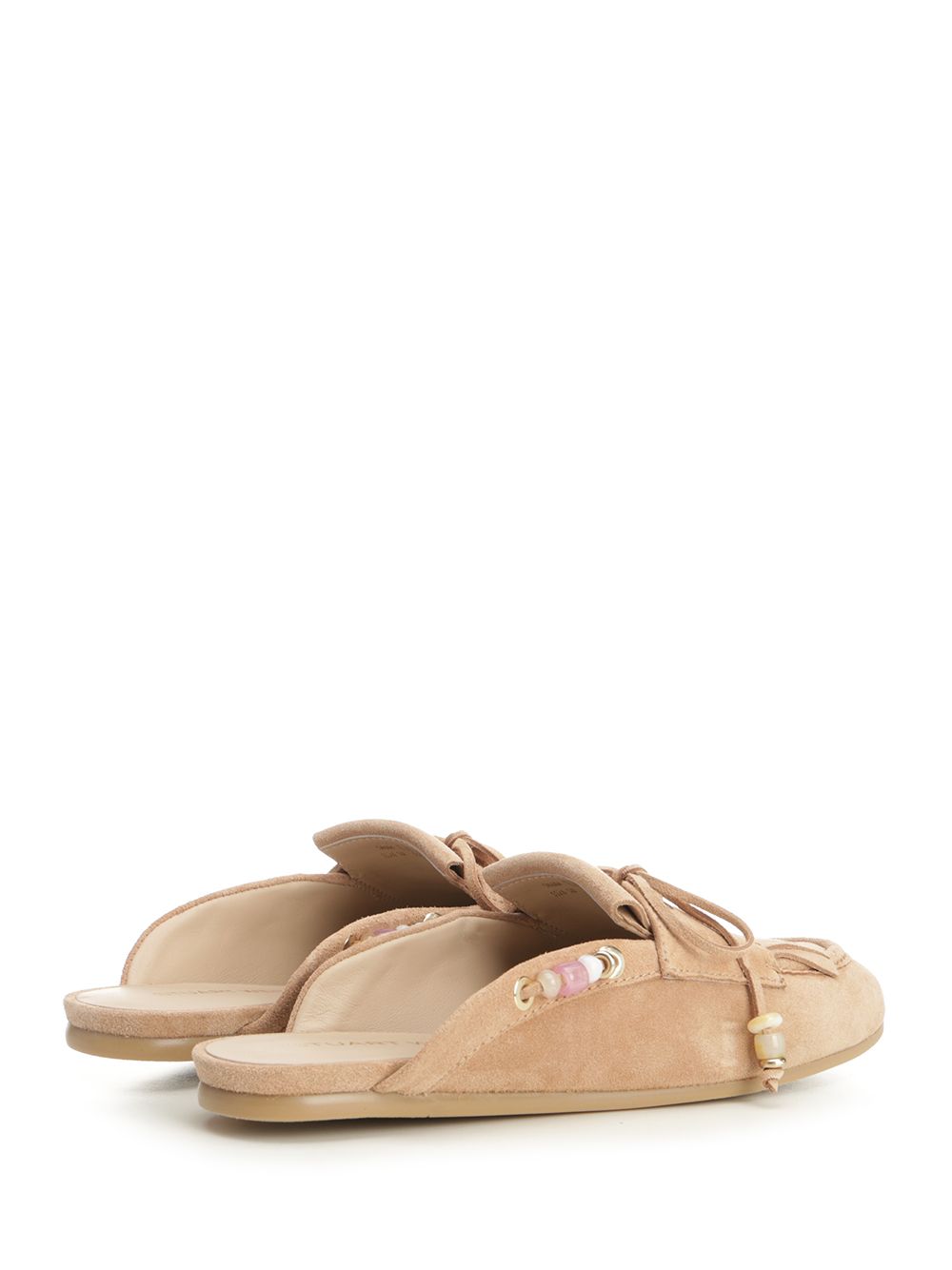 Stuart Weitzman Tinsley Mule From Mallorca Scarpe basse - Beige | 1d8b301100b18de3cd46cfb7179e8f6a0702381f