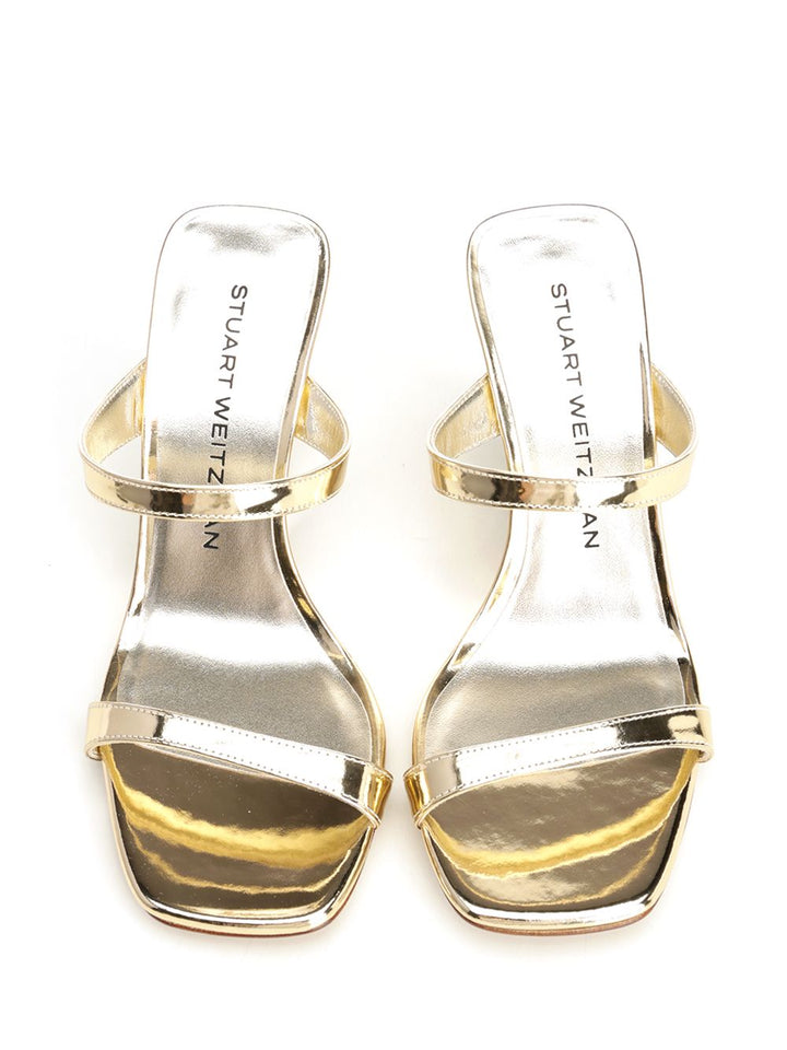 Stuart Weitzman Vinnie Wedge Slide 85 Sandals - Brown | aba144821886623de2a6dbddc5d85e50486d5ae6