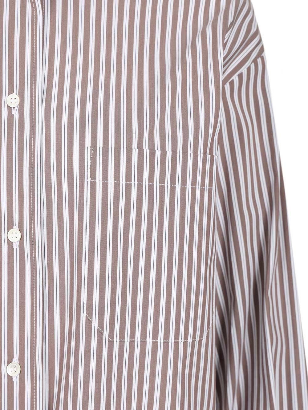 Al Duca D'Aosta Oversized Shirt Shirts - Brown | 3c0db9a1d80ac047d49ab7e4fcf35dedcf8fbc19