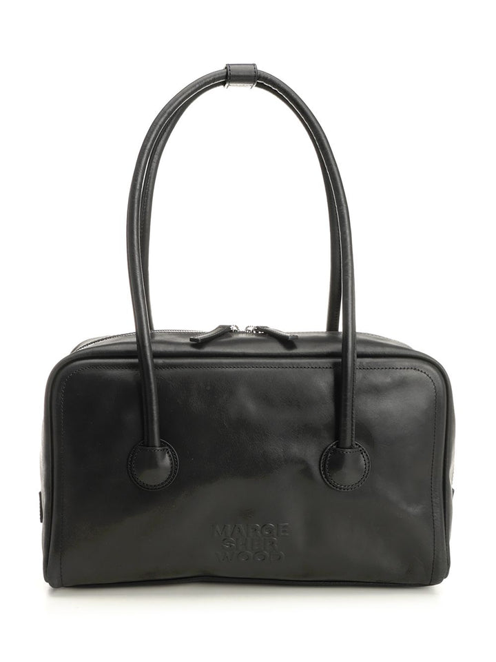 Margesherwood Soft Boston Shoulder Bags - Black | 6e1db27e2cf8ca488c0a470f5f64de6b0c773285