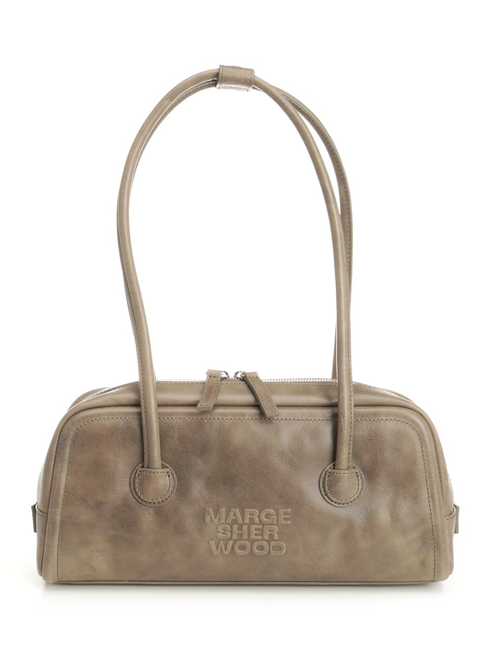 Margesherwood Soft Boston Ew Shoulder Bags - Grey | 8bd28463301ce38e3304f3a14d5811a6770a38d6