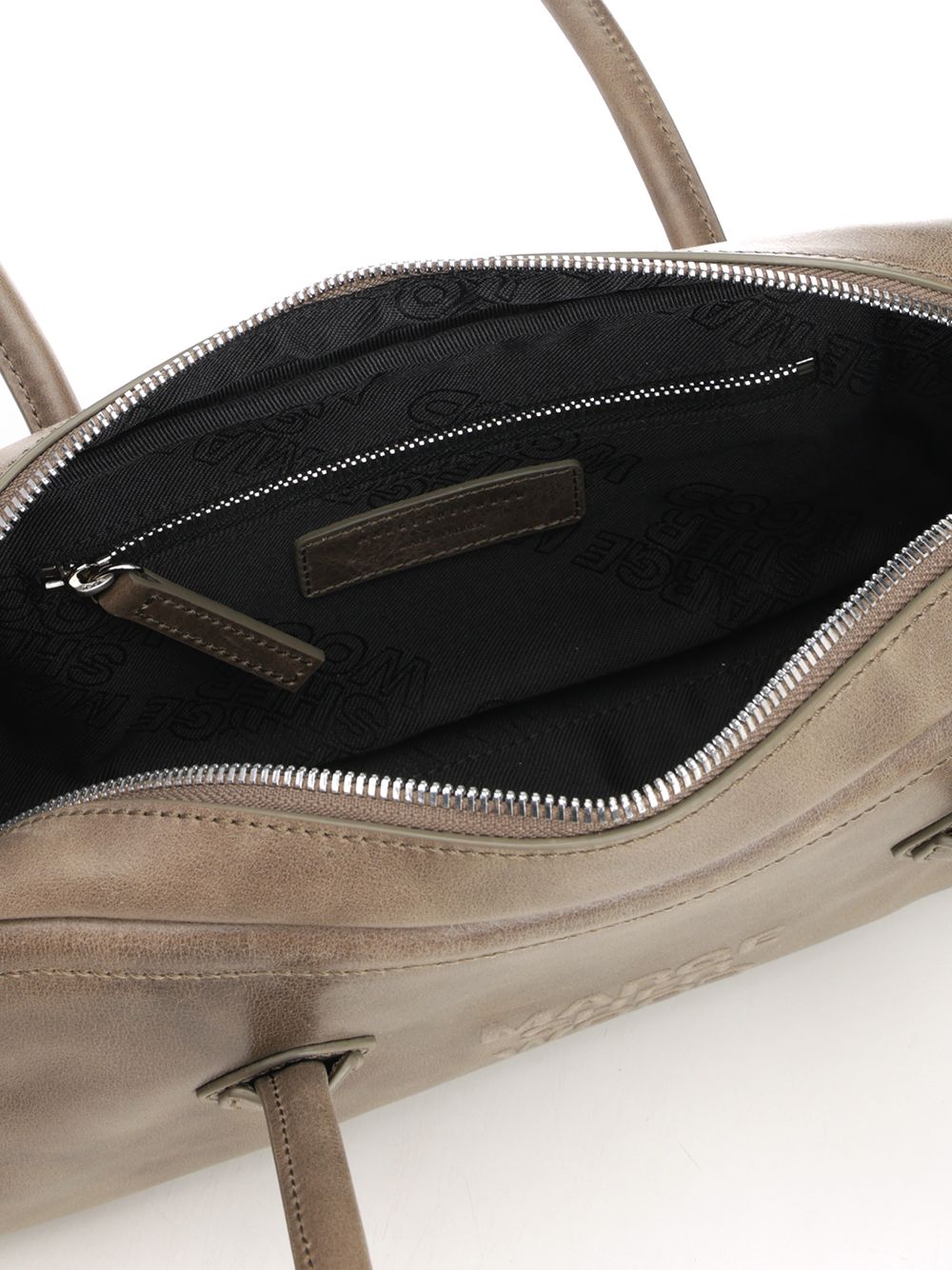 Margesherwood Soft Boston Ew Shoulder Bags - Grey | 49b8a9aab8a58ba44ad0bd72d3e68f855f2c3b23