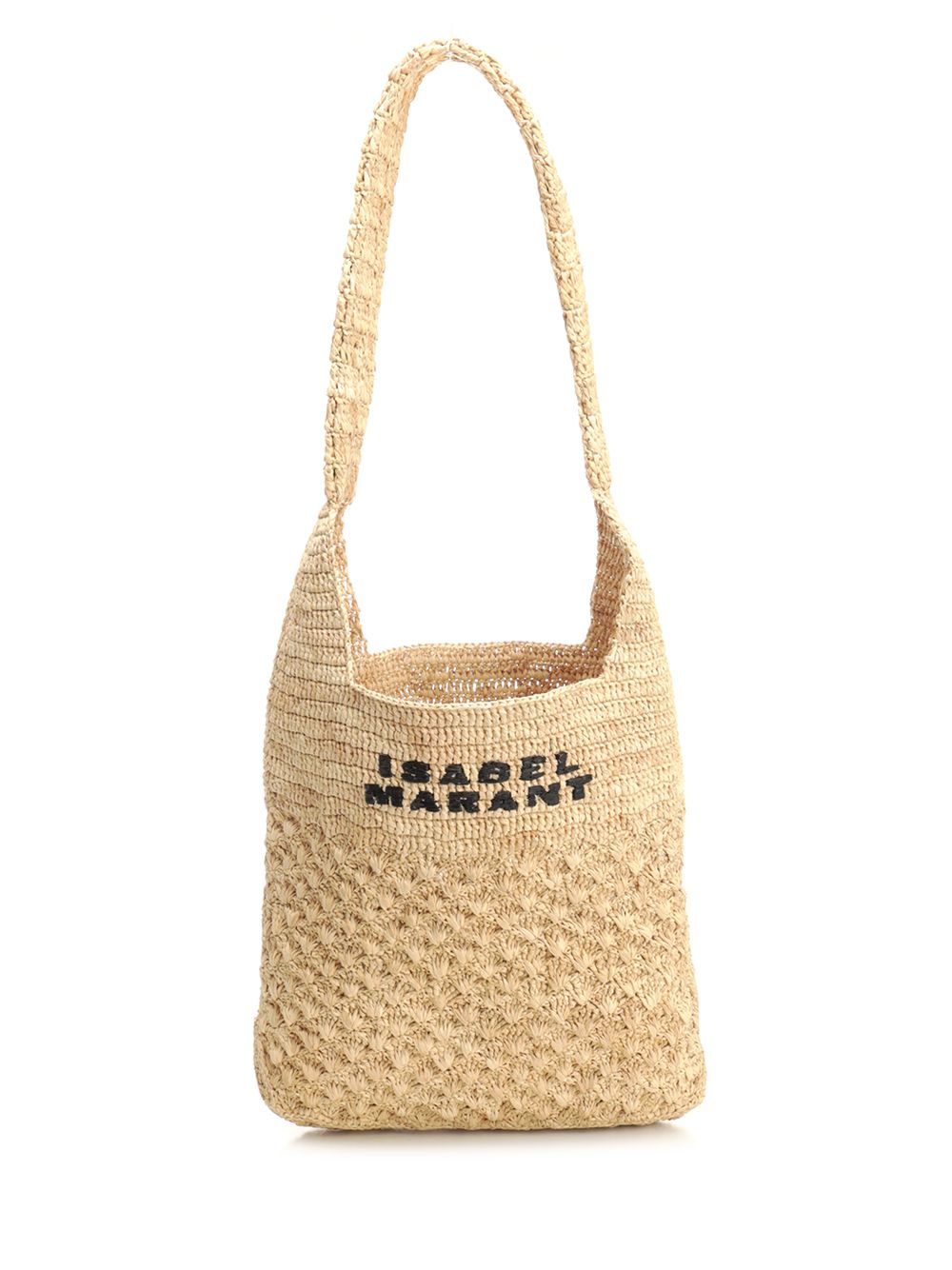 Isabel Marant Praia Small Raffia Bag Shoulder Bags - Beige | d4255cdaf08a0db8b8f7a89ad968495862c671f4