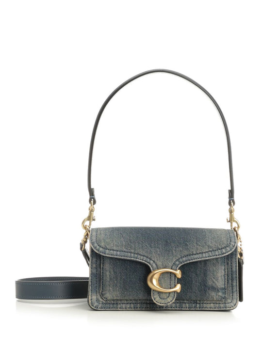 Tabby 20 Denim Shoulder Bag Crossbody Bags Blue