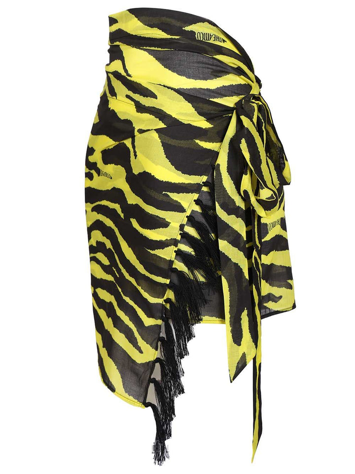 The Attico Animalier Pareo Skirts - Multicolor | 5f93db012f85d67939b3f5716996e1e4cf3077be