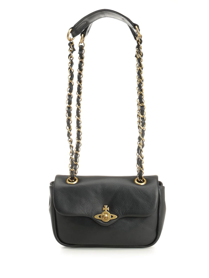 Vivienne Westwood Anita Shoulder Bags - Black | 61d4d6aad2784bf7f308b66502b0b464836d69ef