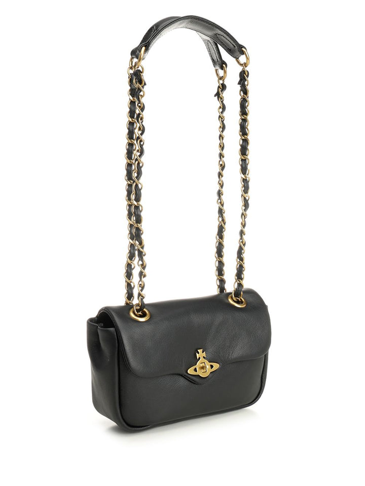 Vivienne Westwood Anita Shoulder Bags - Black | fe7b30fe3463d5b6d2216b2d882a3ff57e1e17c1