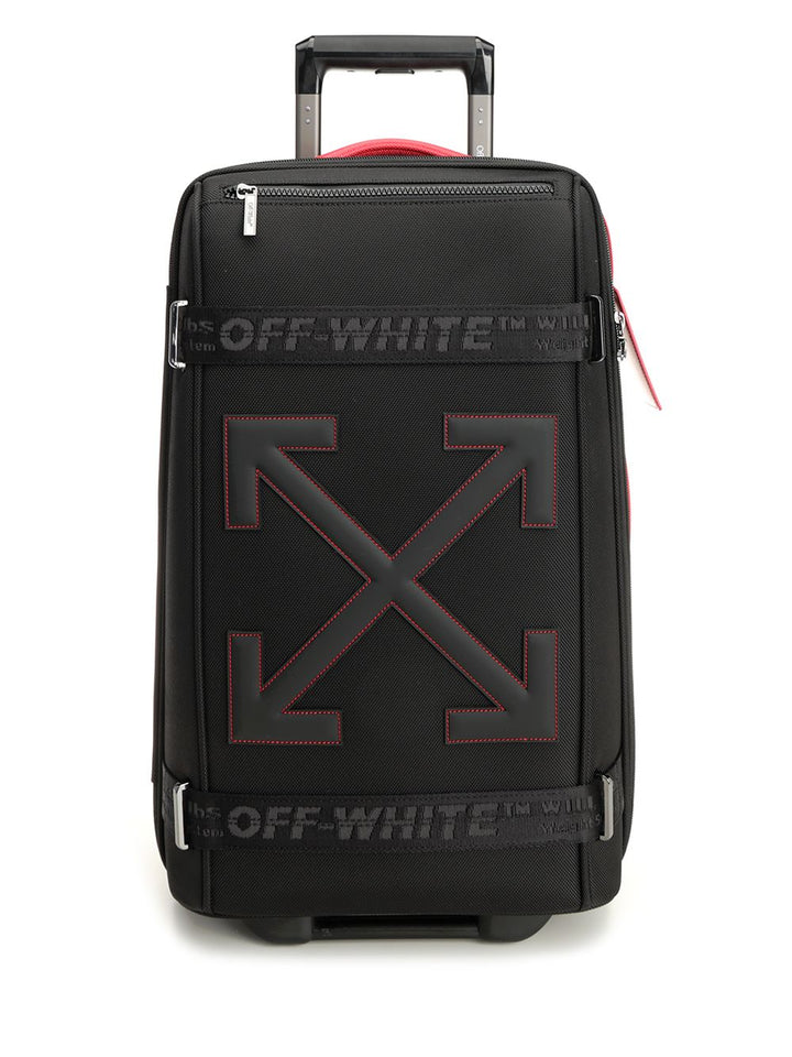 Off-White Cabin Trolley Arrow Travel bags - Black | 6c27c44da4e5d70fcad8b6e88fae32b3734ea104