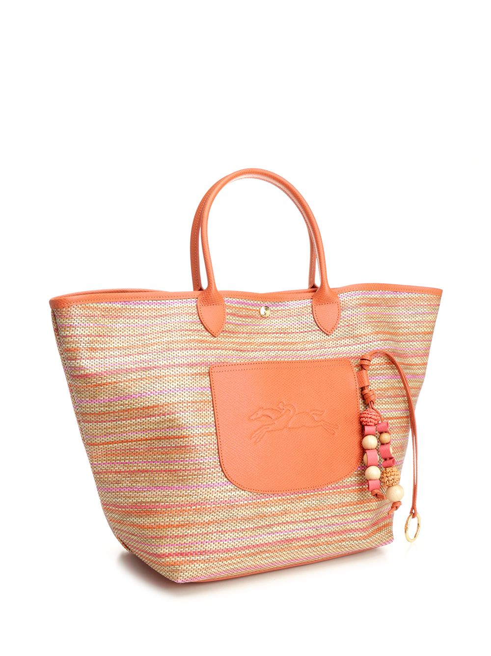 Longchamp Paris Le Pliage L Basket Bag Shoulder Bags - Multicolor | 132e78883647b686f918e76a31aa9e00538bad36