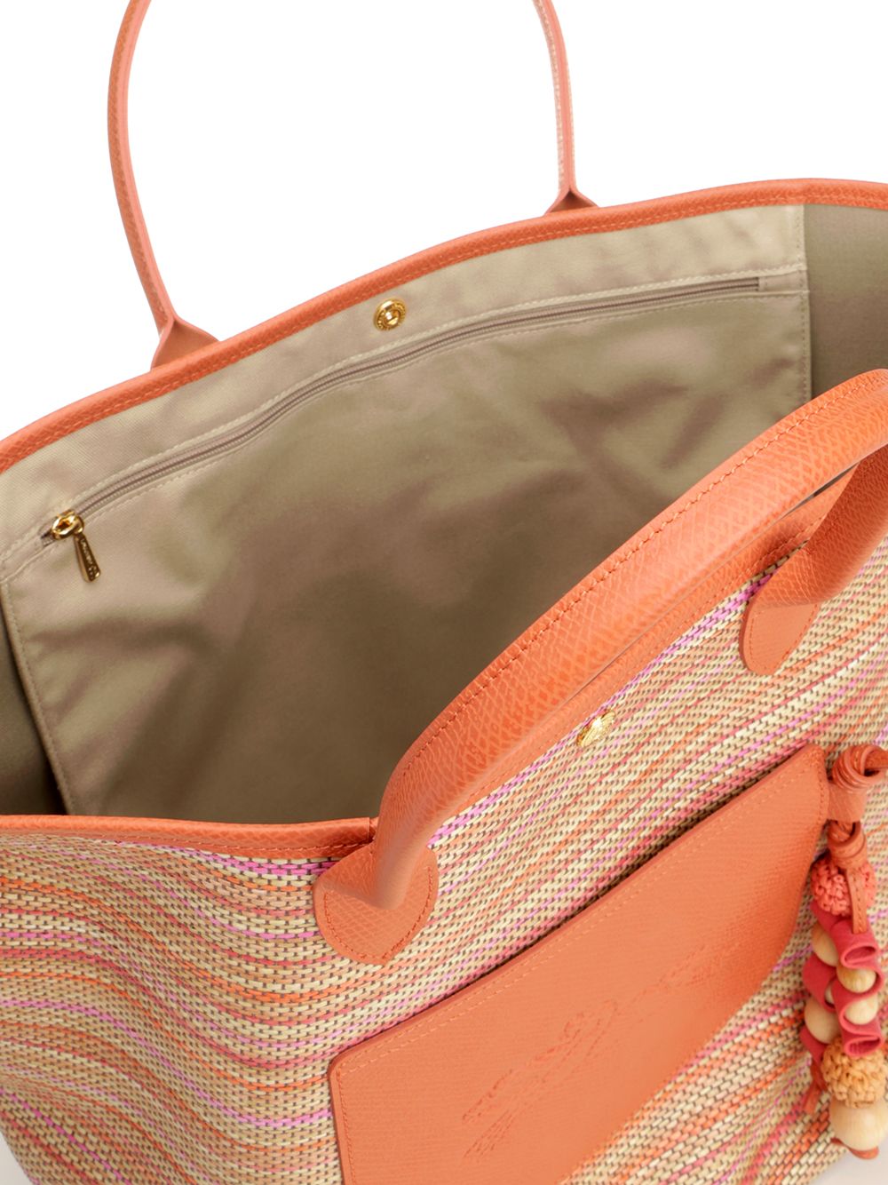 Longchamp Paris Le Pliage L Basket Bag Shoulder Bags - Multicolor | 70f335ebffcb1d3c149b52c8a35886ce7e26c6c5