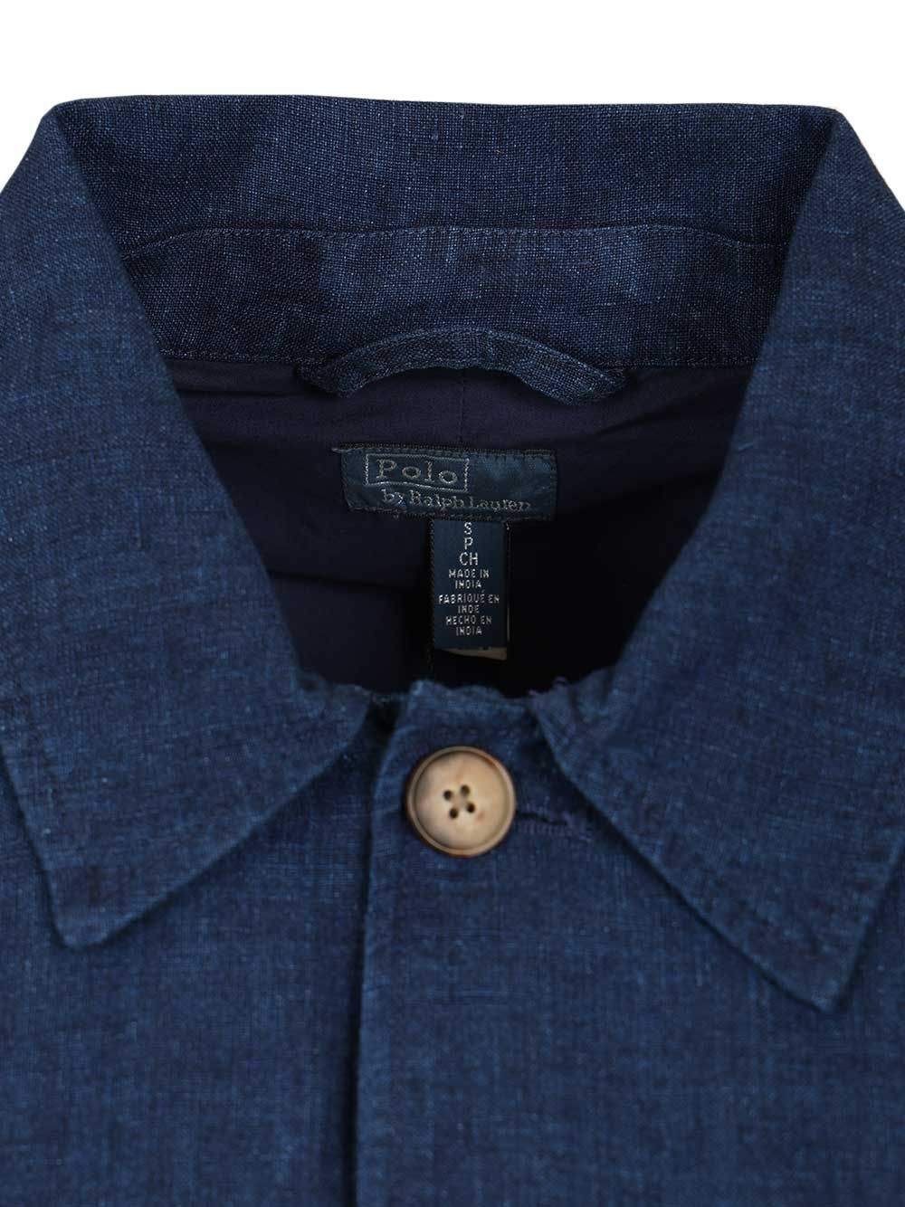 Polo Ralph Lauren Délavé Linen Jacket Jackets - Blue | 675d0ada6748ad68a6e009335e7c64637879643b