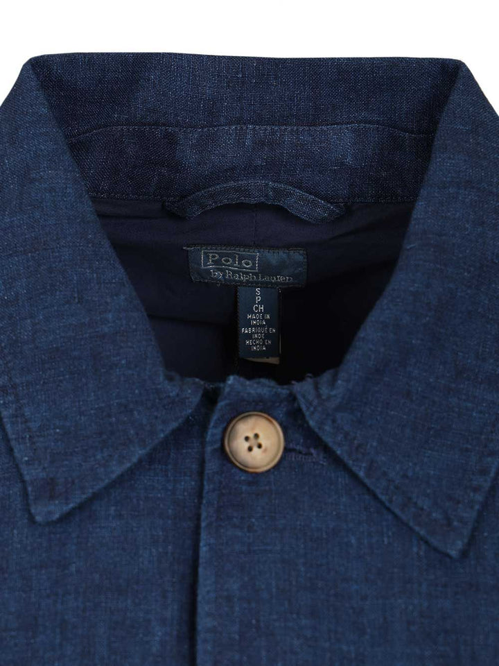 Polo Ralph Lauren Délavé Linen Jacket Jackets - Blue | 675d0ada6748ad68a6e009335e7c64637879643b