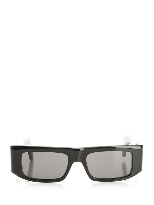 Rectangular Acetate Glasses Black