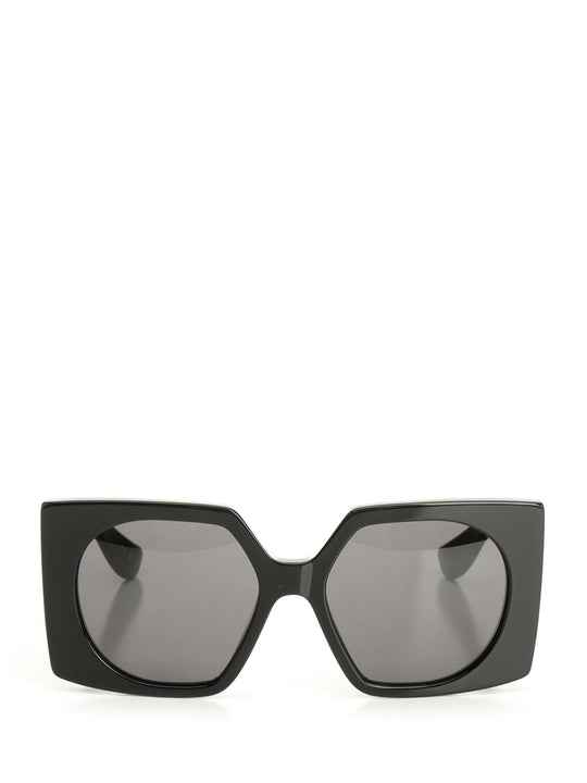 Square Sun Glasses Black
