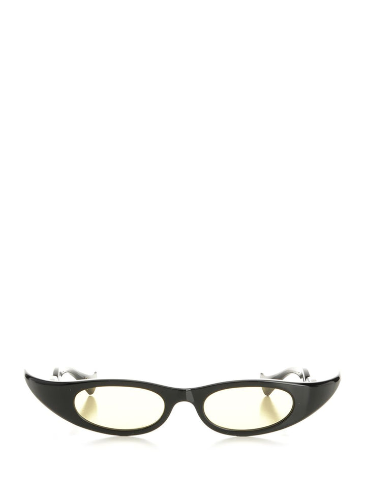 Valentino Garavani Black Acetate Sun Glasses - Black | 32434b8823d787e234edff8a59f894e14a249047