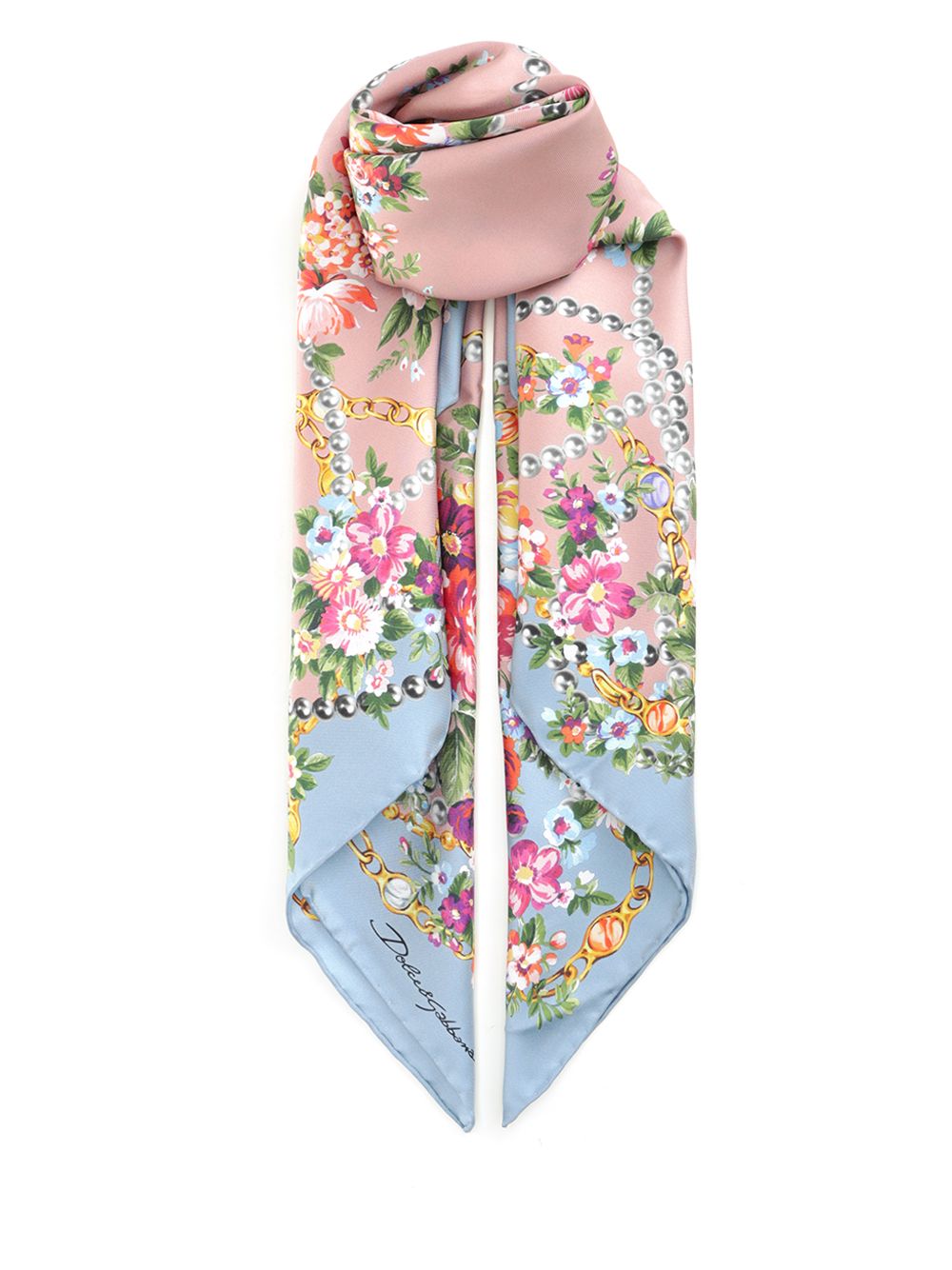 Dolce & Gabbana Square Scarf Scarves And Foulards - Multicolor | 375e374470c53a7d5783253fd50ee6ee0750e55e