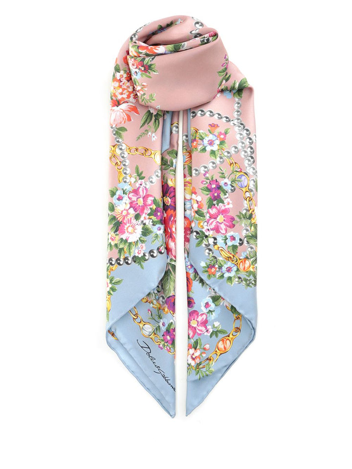 Dolce & Gabbana Square Scarf Scarves And Foulards - Multicolor | 375e374470c53a7d5783253fd50ee6ee0750e55e