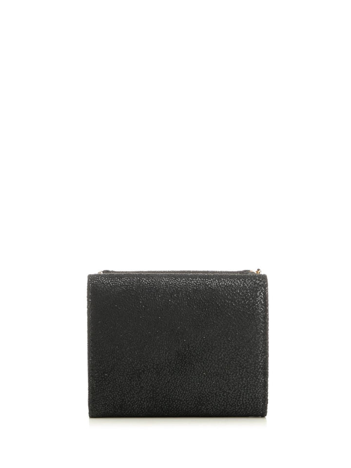 Stella Mccartney Falabella Trifold Wallet Wallets - Black | e9b8b32204fa45d3d15fcff1d3c950df7a723824