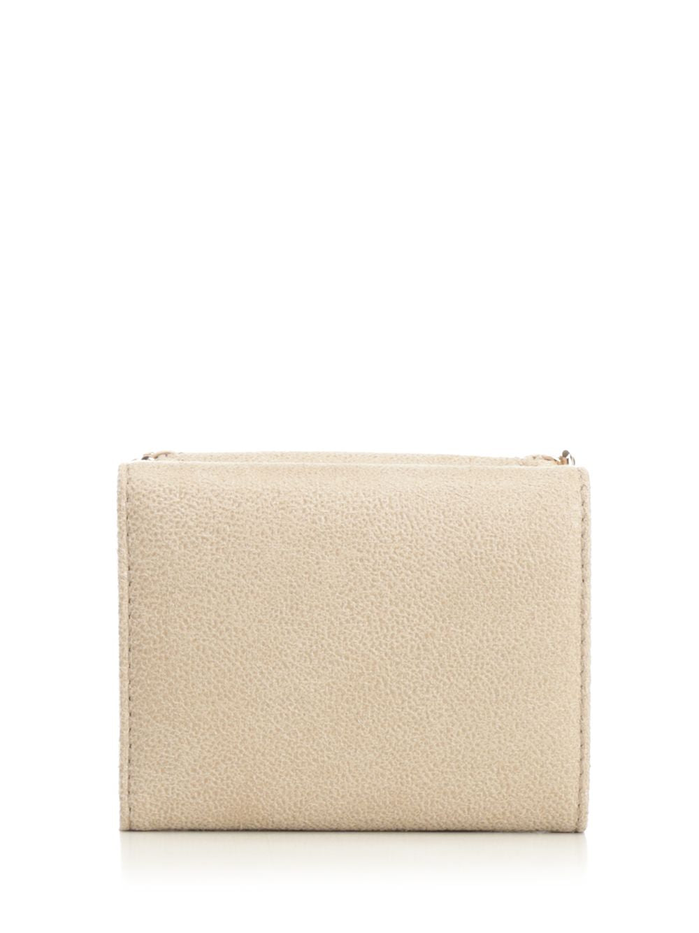 Stella Mccartney Falabella Trifold Wallet Wallets - Beige | 09e0f081469acfebd5c32dcb27593f97b3a3eba7
