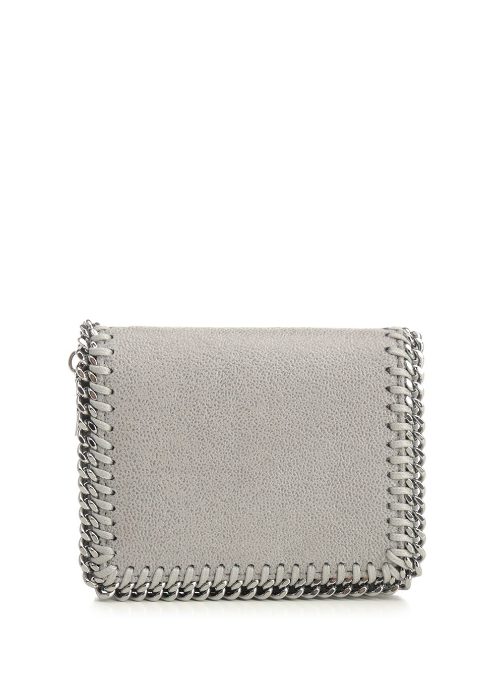 Stella Mccartney Falabella Bi-Fold Wallet Wallets - Grey | 8bd8d2325a5fdc636e83f9053684be7d9db8720a