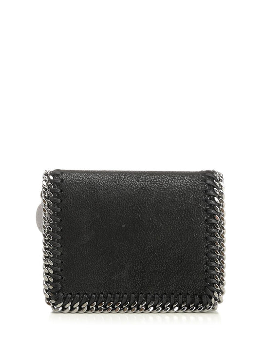 Falabella Bi-Fold Wallet Wallets Black