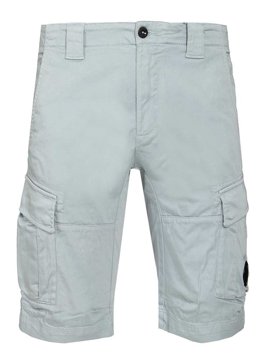 Short Cargo Pants Trousers Light Blue