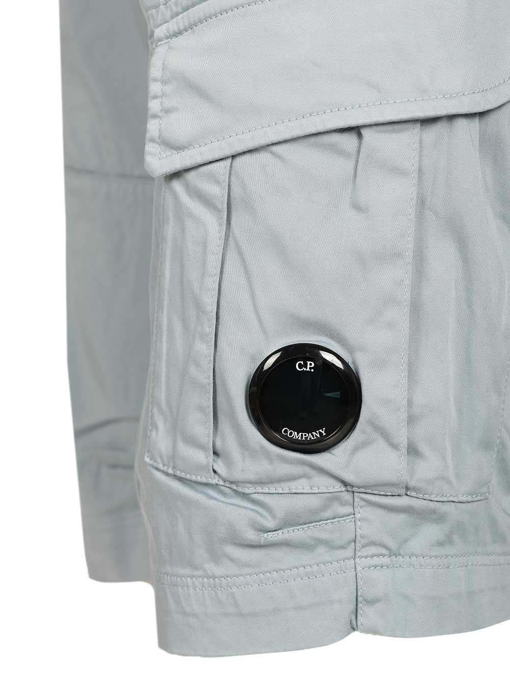 C.P. Company Short Cargo Pants Trousers - Light blue | 0efbe34b26eb6cc6d376a9199b227502ee4ed8f4